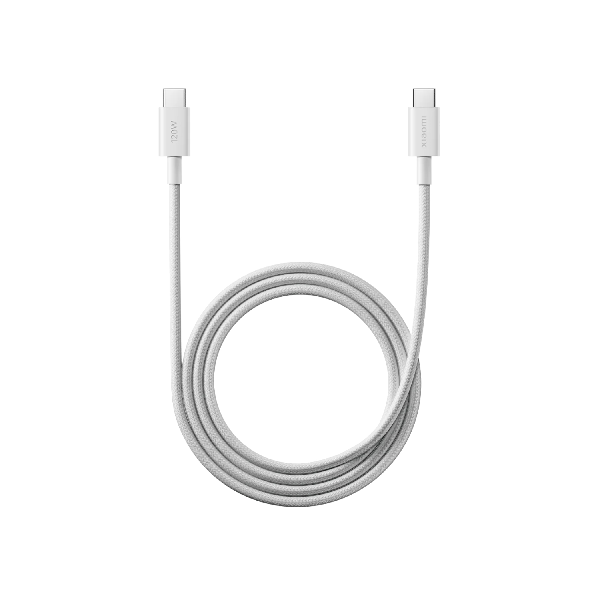 Xiaomi 6A Câble Tressé USB-C to USB-C (1m) (Blanc)