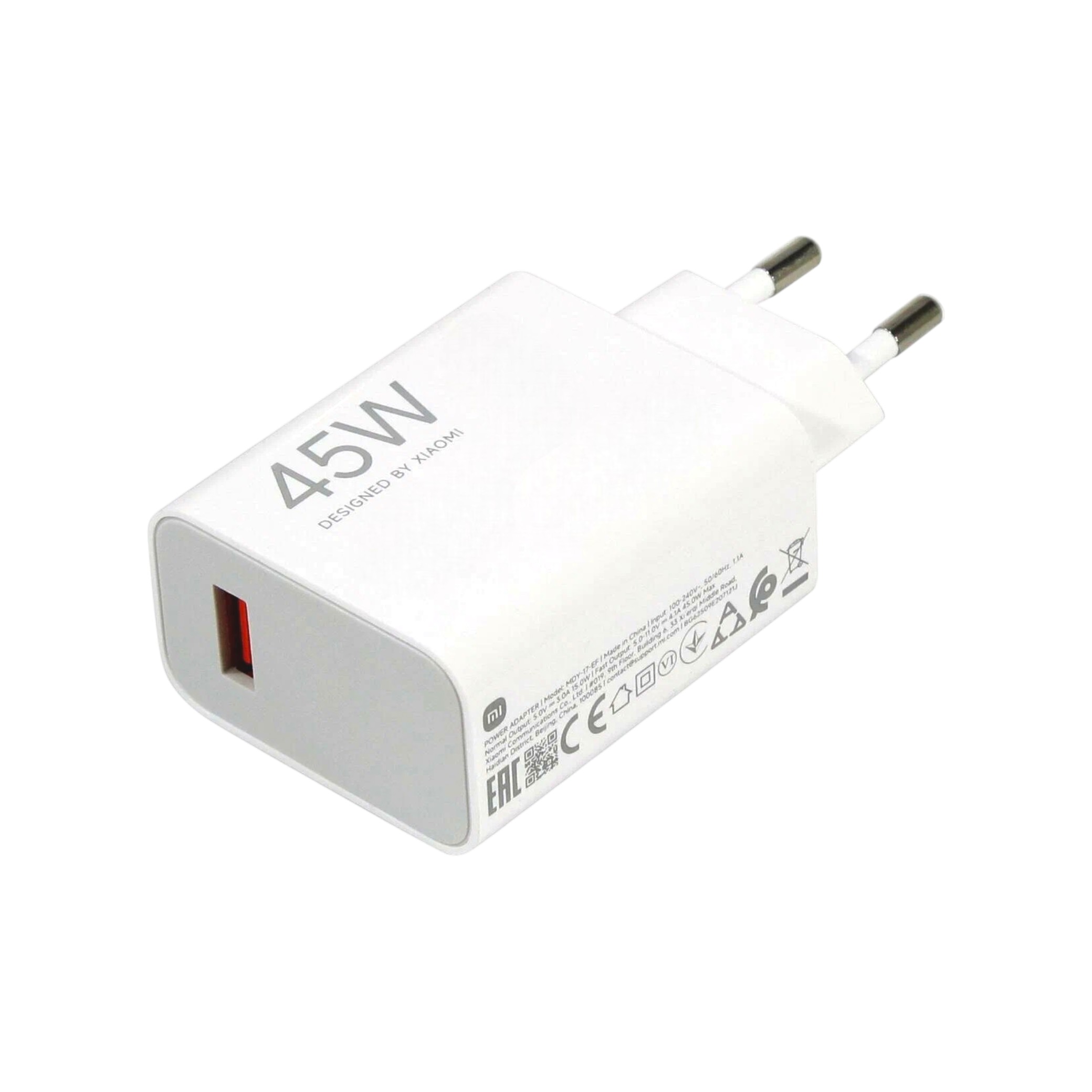 Xiaomi Chargeur Secteur USB-A 45W