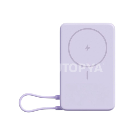 Xiaomi PowerBank Magnétique 10000mAh avec Support Intégré (Violet)